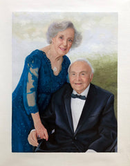 Custom Hand-Painted Portrait, Oil Painting from Photo, Personalized Art for Loved Ones, Commissioned Gift Painting